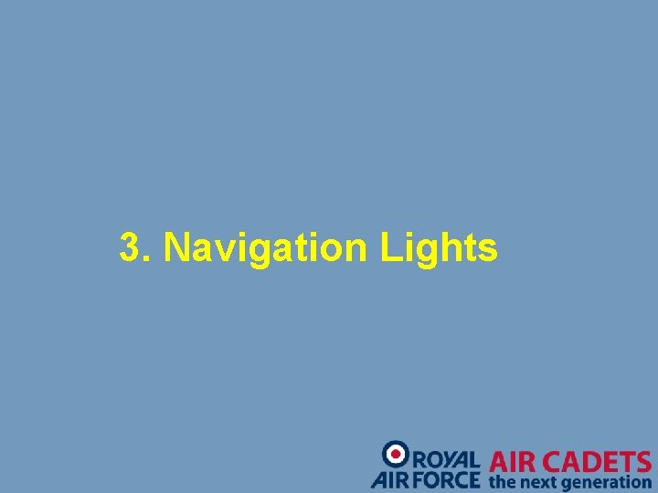 3. Navigation Lights 