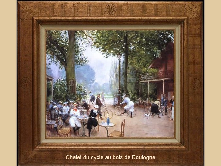 Chalet du cycle au bois de Boulogne 