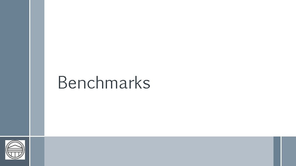Benchmarks 