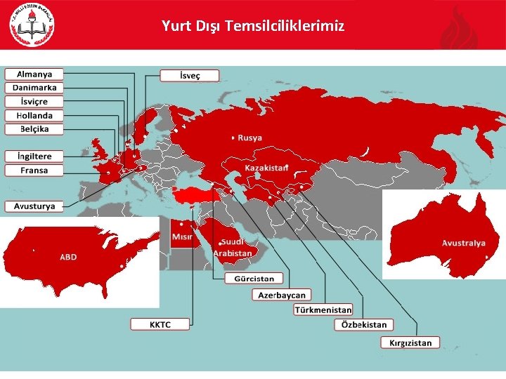 Yurt Dışı Temsilciliklerimiz 21 