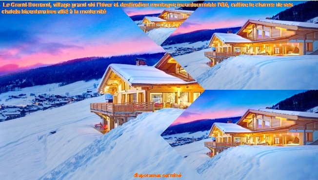 Le Grand-Bornand, village grand ski l'hiver et destination montagne incontournable l'été, cultive le charme