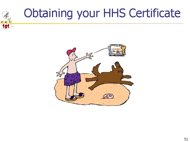 Obtaining your HHS Certificate 51 