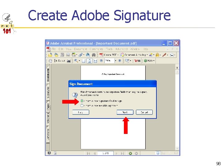 Create Adobe Signature 98 