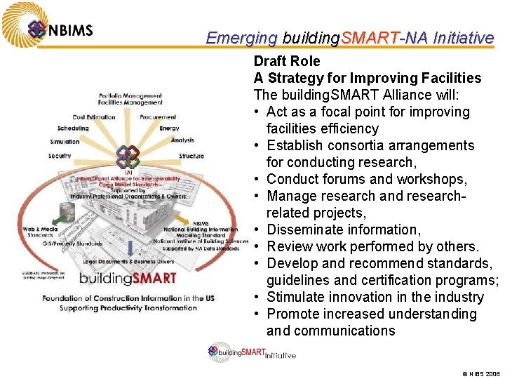 Emerging building. SMART-NA Initiative Draft Role A Strategy for Improving Facilities The building. SMART