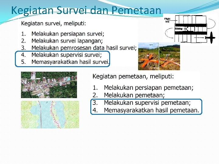 Kegiatan Survei dan Pemetaan 