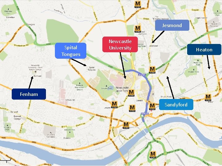 Jesmond Spital Tongues Newcastle University Heaton Fenham Sandyford 