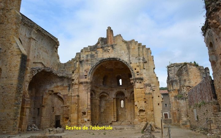 Restes de l’abbatiale 