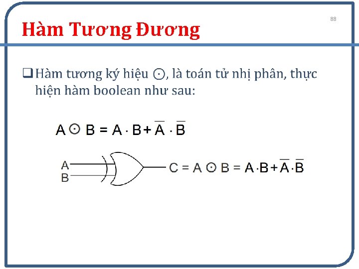Hàm Tương Đương q 88 