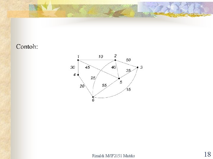 Rinaldi M/IF 2151 Matdis 18 