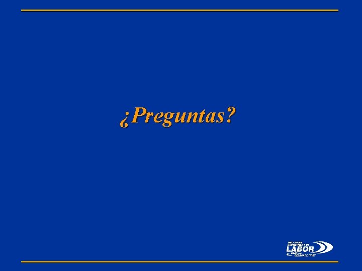 ¿Preguntas? 