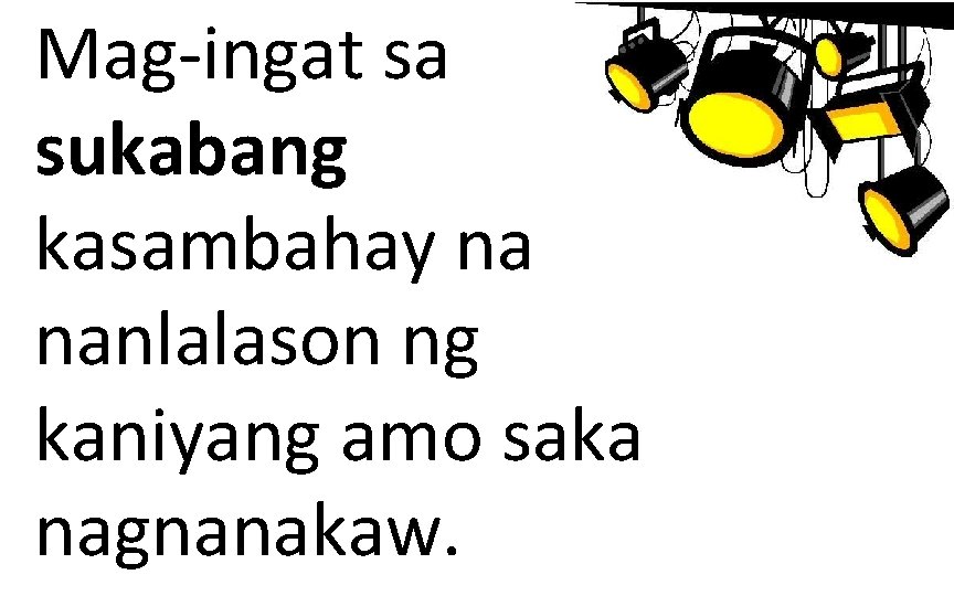 Mag-ingat sa sukabang kasambahay na nanlalason ng kaniyang amo saka nagnanakaw. 