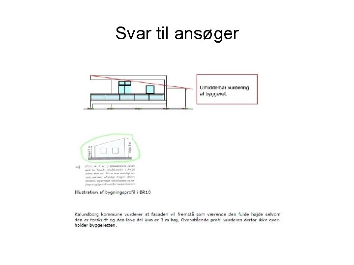 Svar til ansøger 
