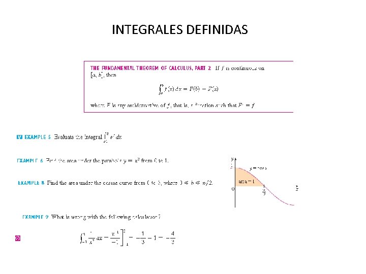 INTEGRALES DEFINIDAS 