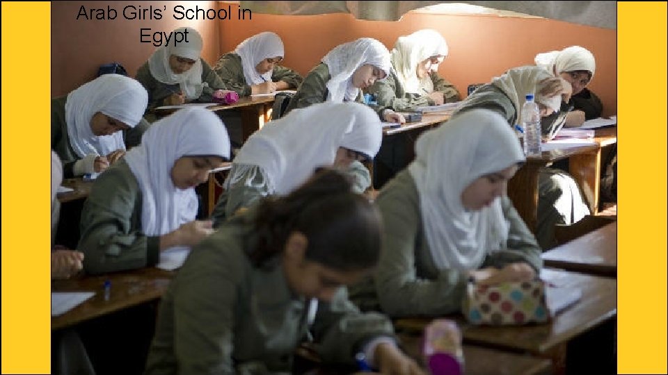 Arab Girls’ School in Egypt 