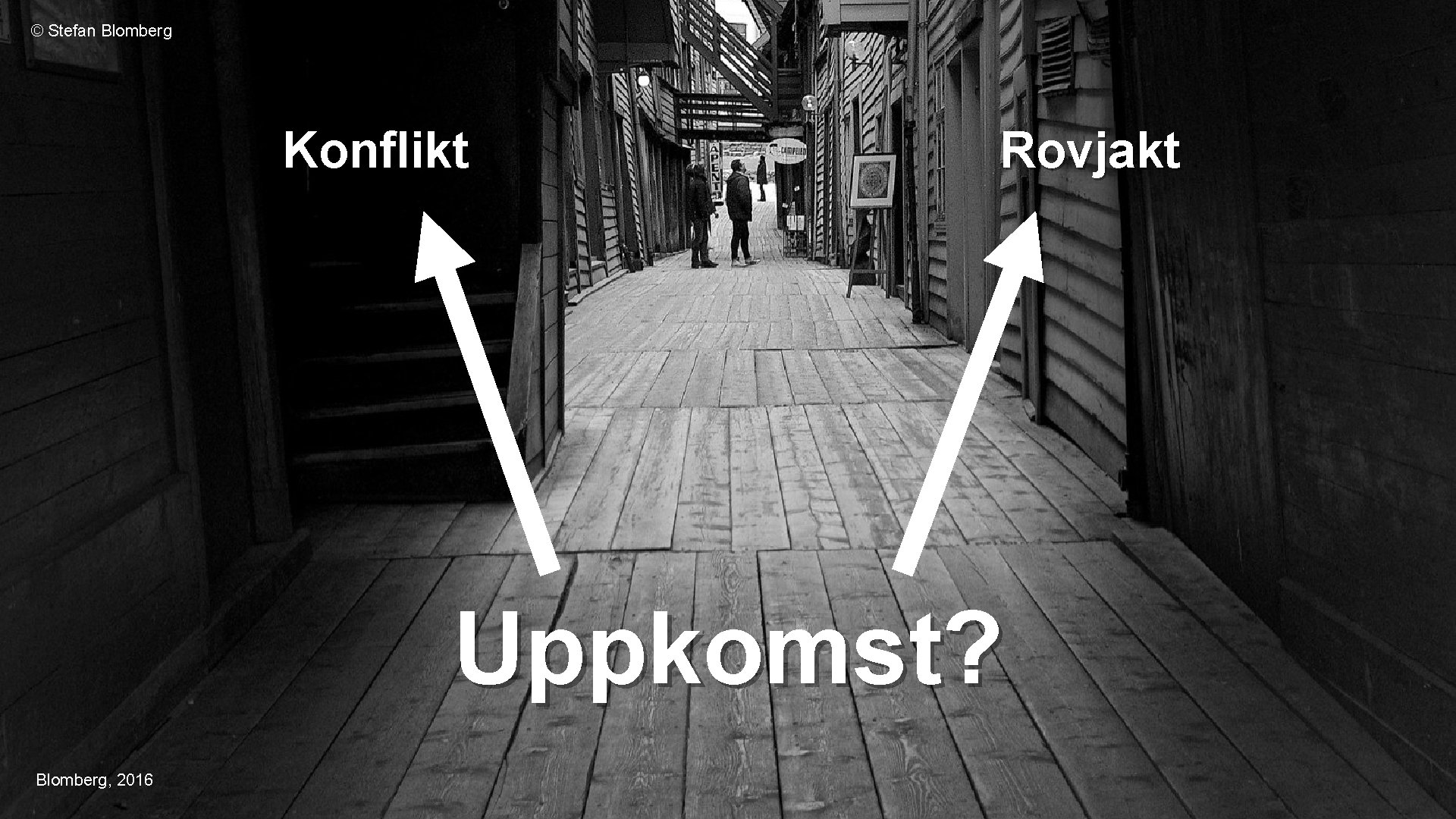 © Stefan Blomberg Konflikt Rovjakt Uppkomst? Blomberg, 2016 7 