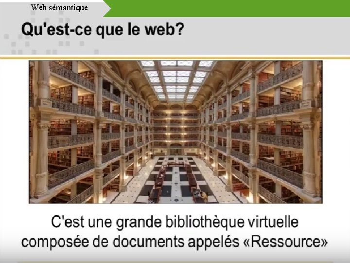 Web sémantique 