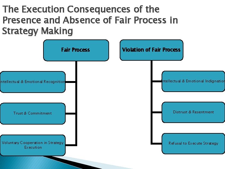 The Execution Consequences of the Presence and Absence of Fair Process in Strategy Making