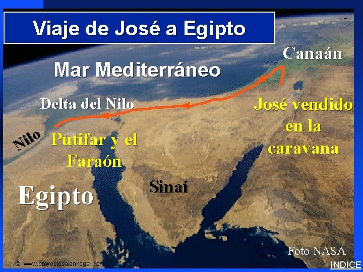 Viaje de José a Egipto Mar Mediterráneo Click to add text Delta del Nilo