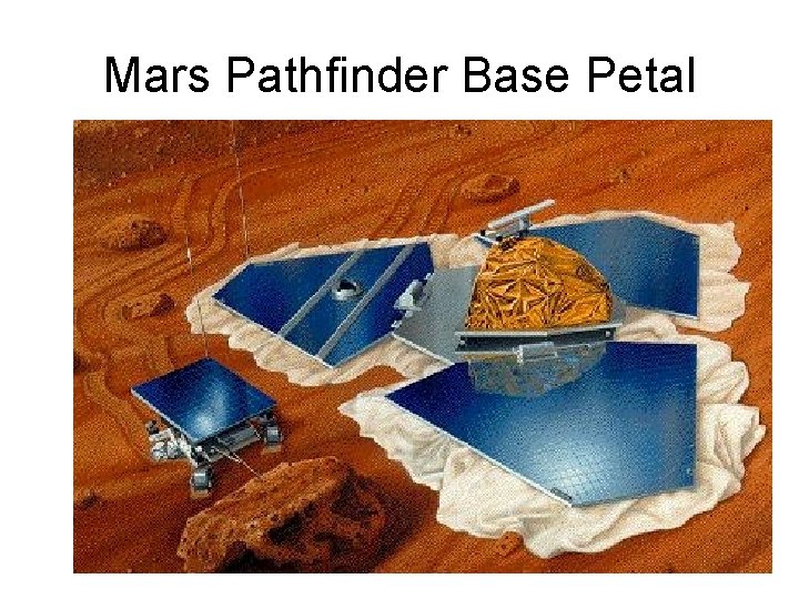 Mars Pathfinder Base Petal 