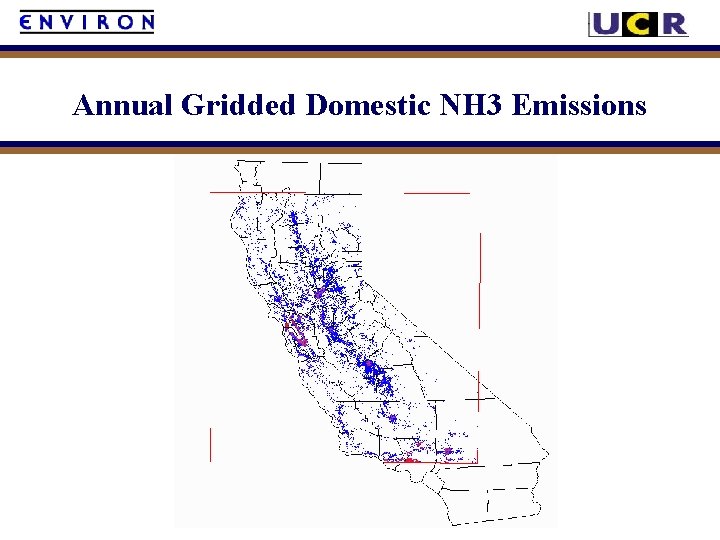 Annual Gridded Domestic NH 3 Emissions 