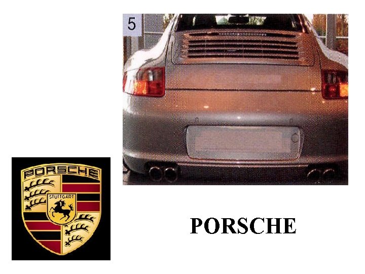 PORSCHE 