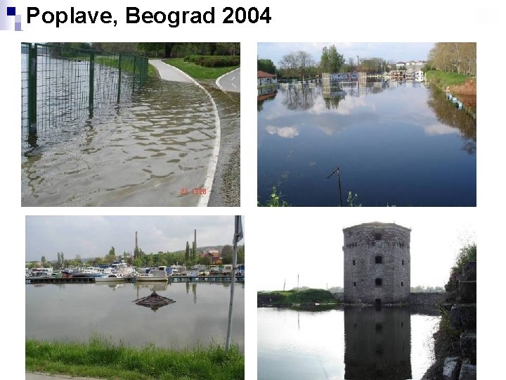 Poplave, Beograd 2004 