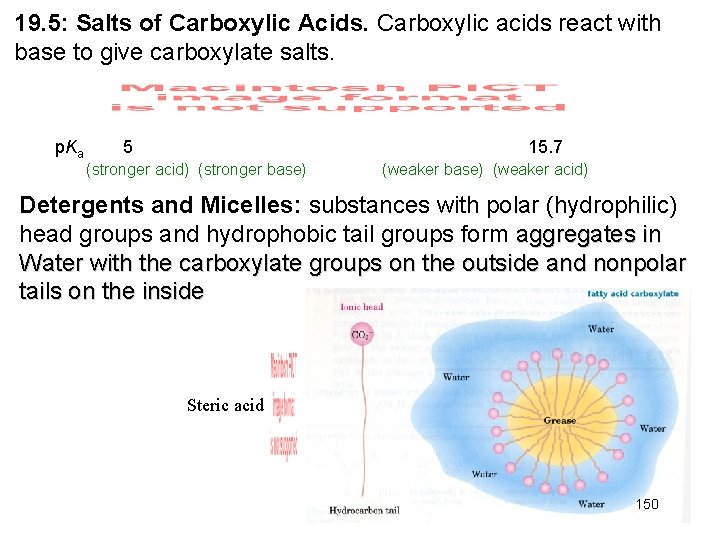 19. 5: Salts of Carboxylic Acids. Carboxylic acids react with base to give carboxylate