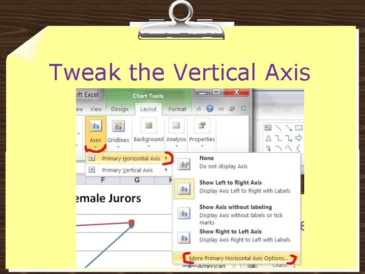 Tweak the Vertical Axis 