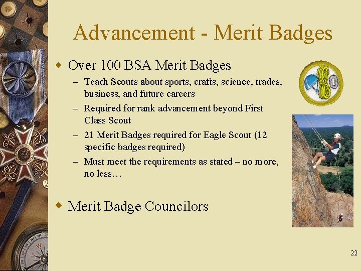 Advancement - Merit Badges w Over 100 BSA Merit Badges – Teach Scouts about