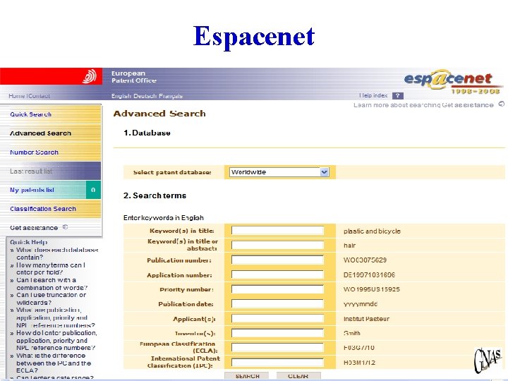 Espacenet 