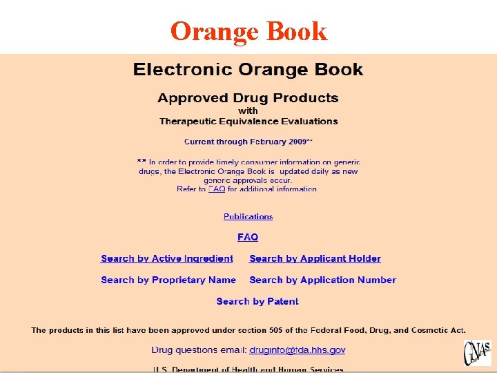 Orange Book 