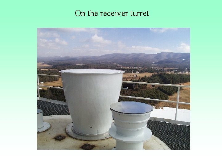 On the receiver turret 
