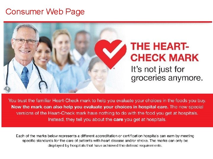 Consumer Web Page 11/27/2020 © 2010, American Heart Association 29 