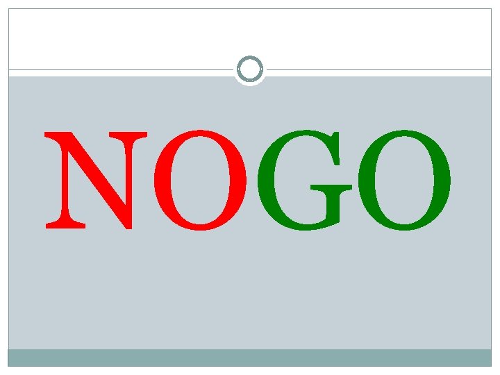 NOGO 