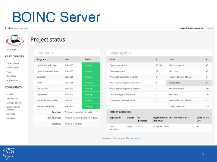 BOINC Server 13 