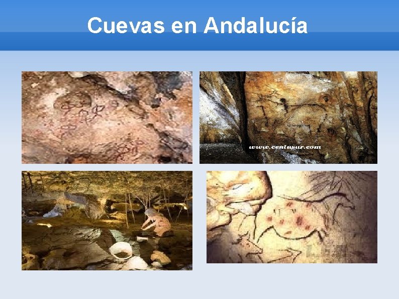 Cuevas en Andalucía 