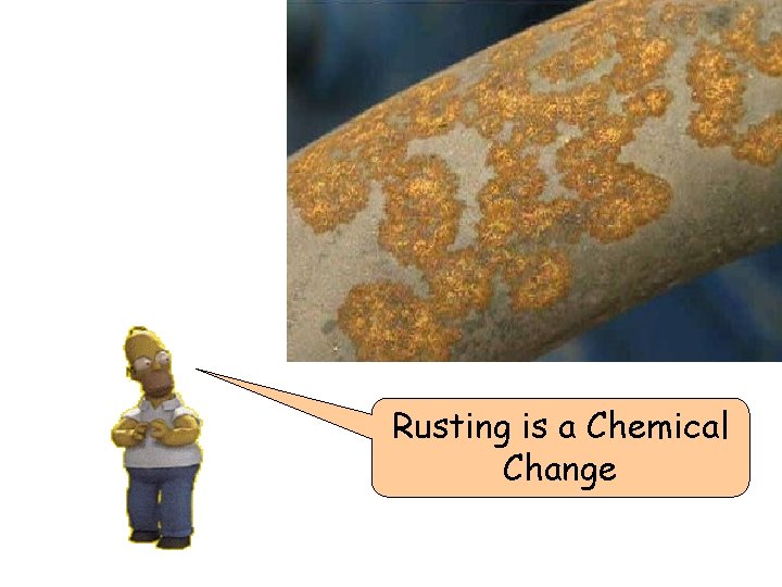 Rusting is a Chemical Change 
