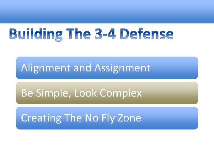 Alignment and Assignment Be Simple, Look Complex Creating The No Fly Zone 
