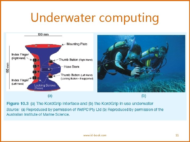 Underwater computing www. id-book. com 11 
