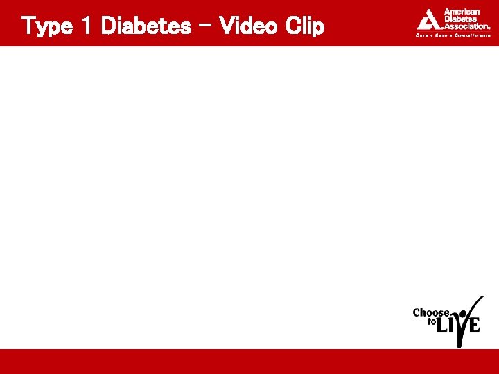 Type 1 Diabetes – Video Clip 