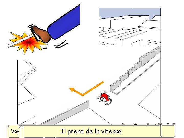 conduit un automoteur avec une remorque. . . Voyant la Leroy chaussée encombrée, Mr