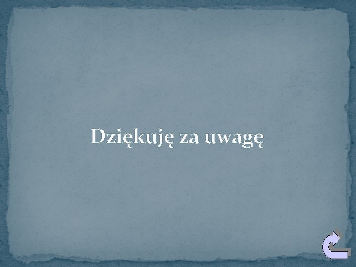 Dziękuję za uwagę 