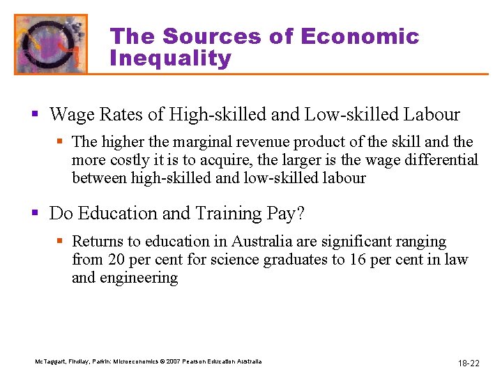 The Sources of Economic Inequality § Wage Rates of High-skilled and Low-skilled Labour §