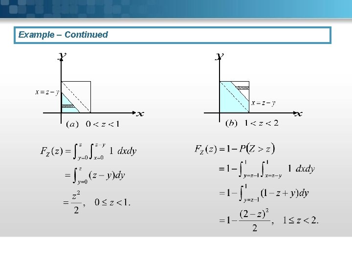 Example – Continued 