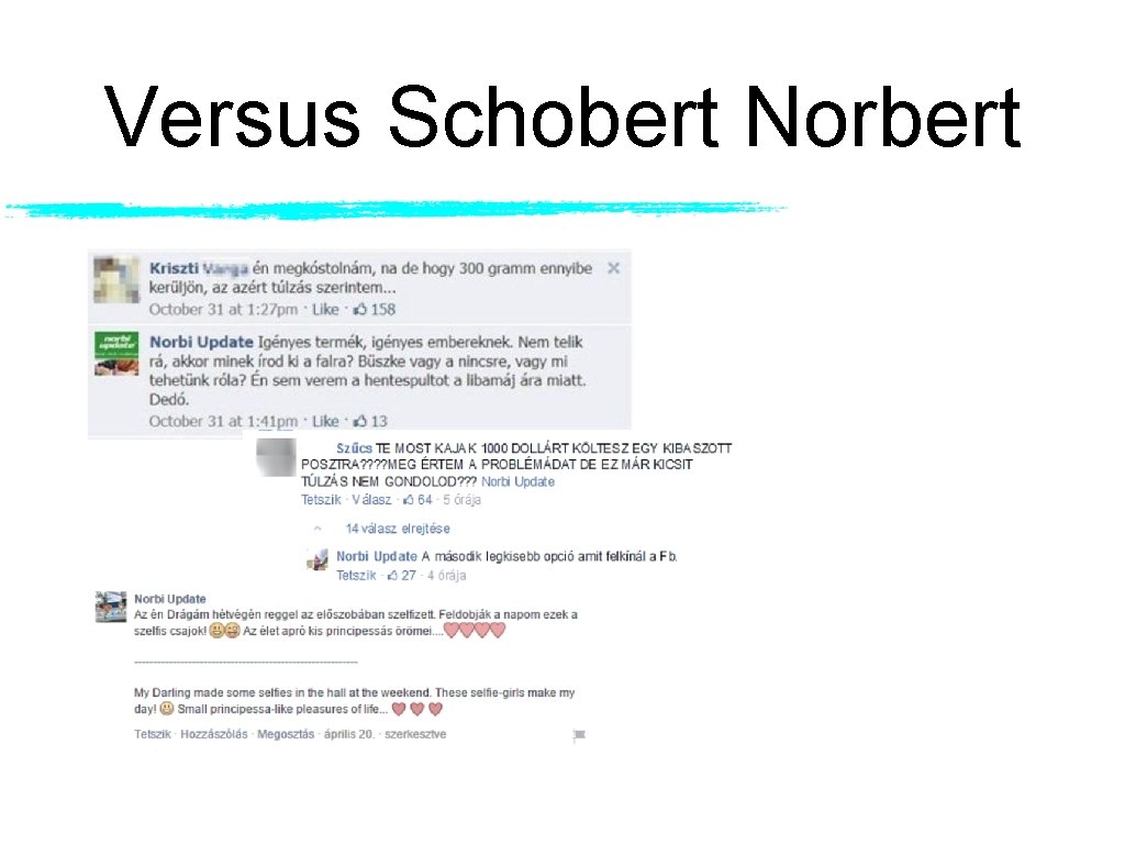 Versus Schobert Norbert Versus Schobert Norbert