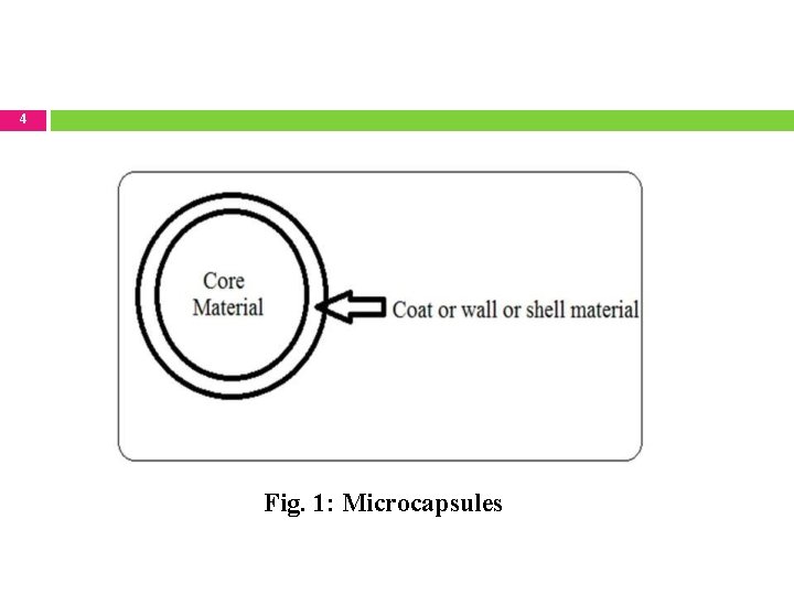 4 Fig. 1: Microcapsules 