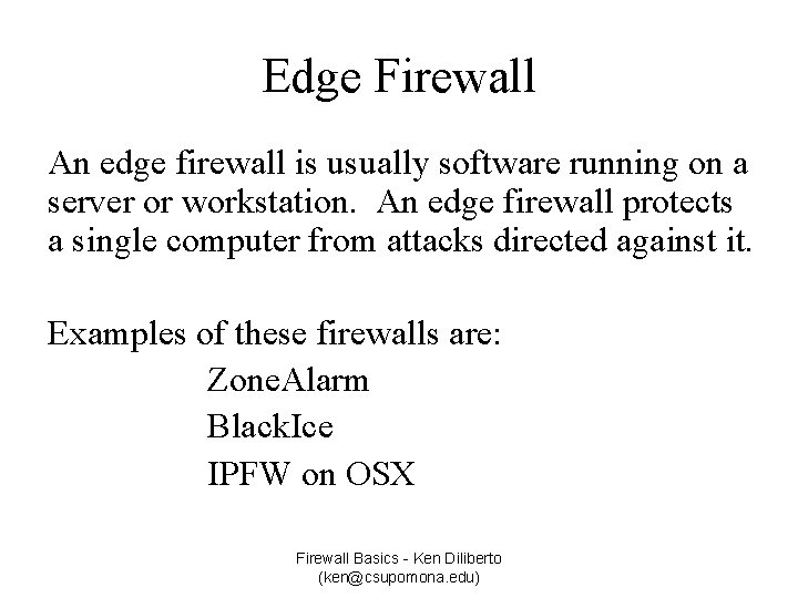 Firewall Basics Everything youve ever wanted to know