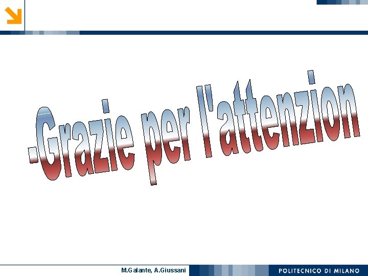 M. Galante, Cesare A. Giussani Alippi 