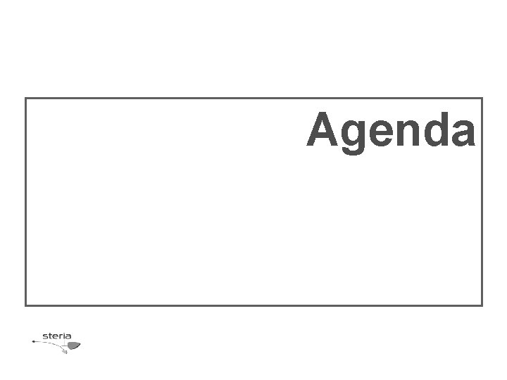 Agenda 