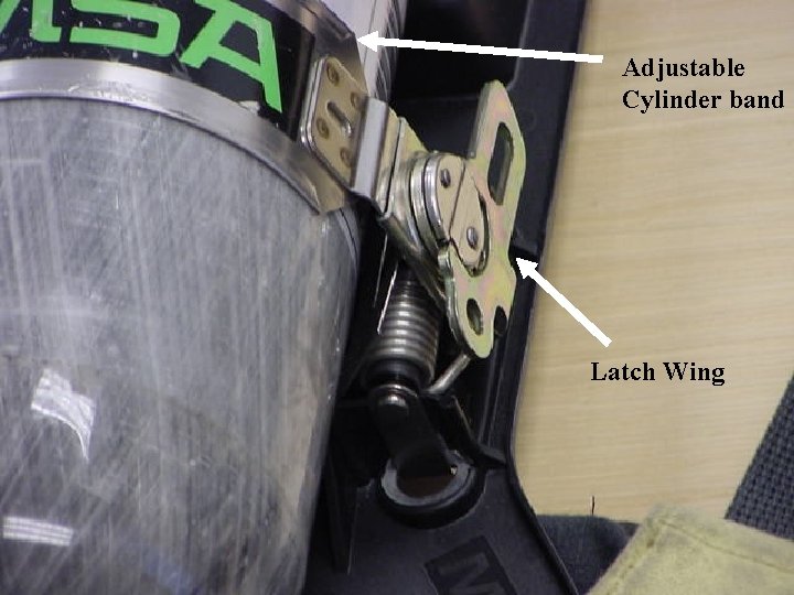 Adjustable Cylinder band Latch Wing Adjustable Cylinder band Latch Wing